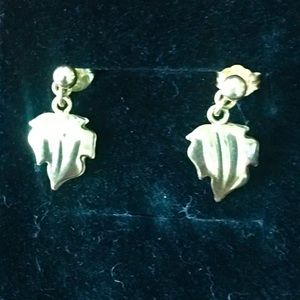 Gold plated earrings